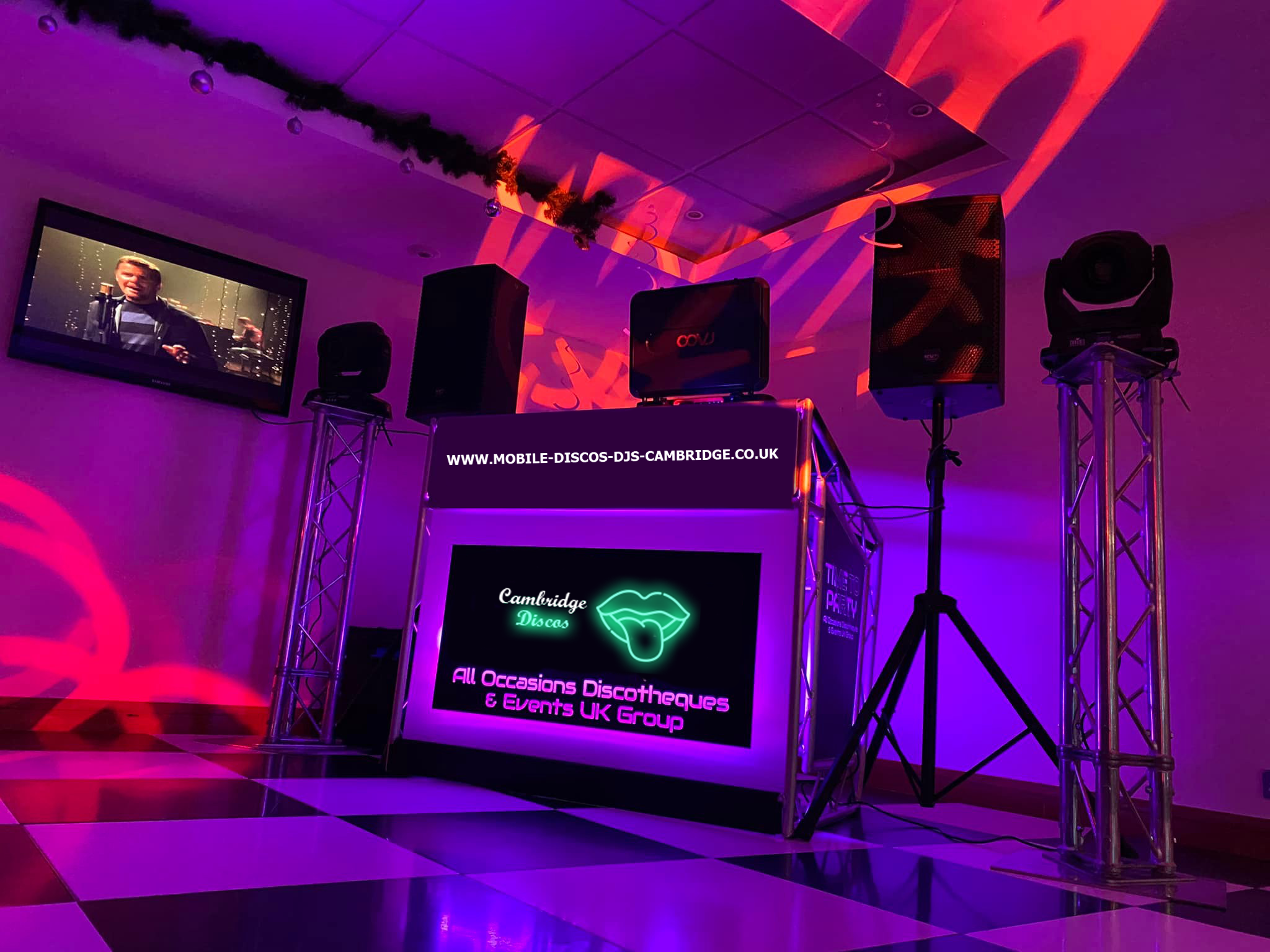 Mobile Discos DJS Cambridge Wedding Party DJ Hire Cambridge.